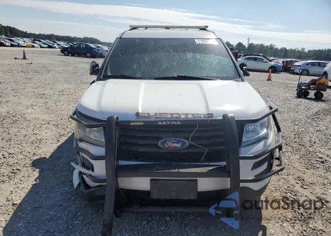 2019 Ford Explorer Police Interceptor из США, поврежденный, VIN 1FM5K8AR6KGB22427
